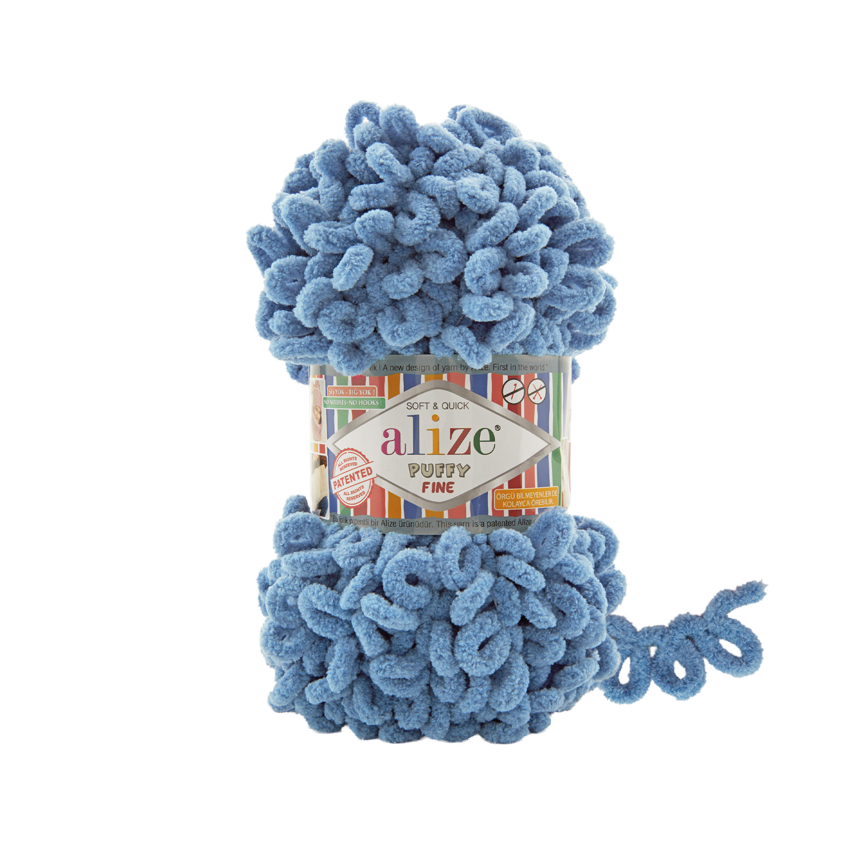 Пряжа Alize Puffy Fine 374