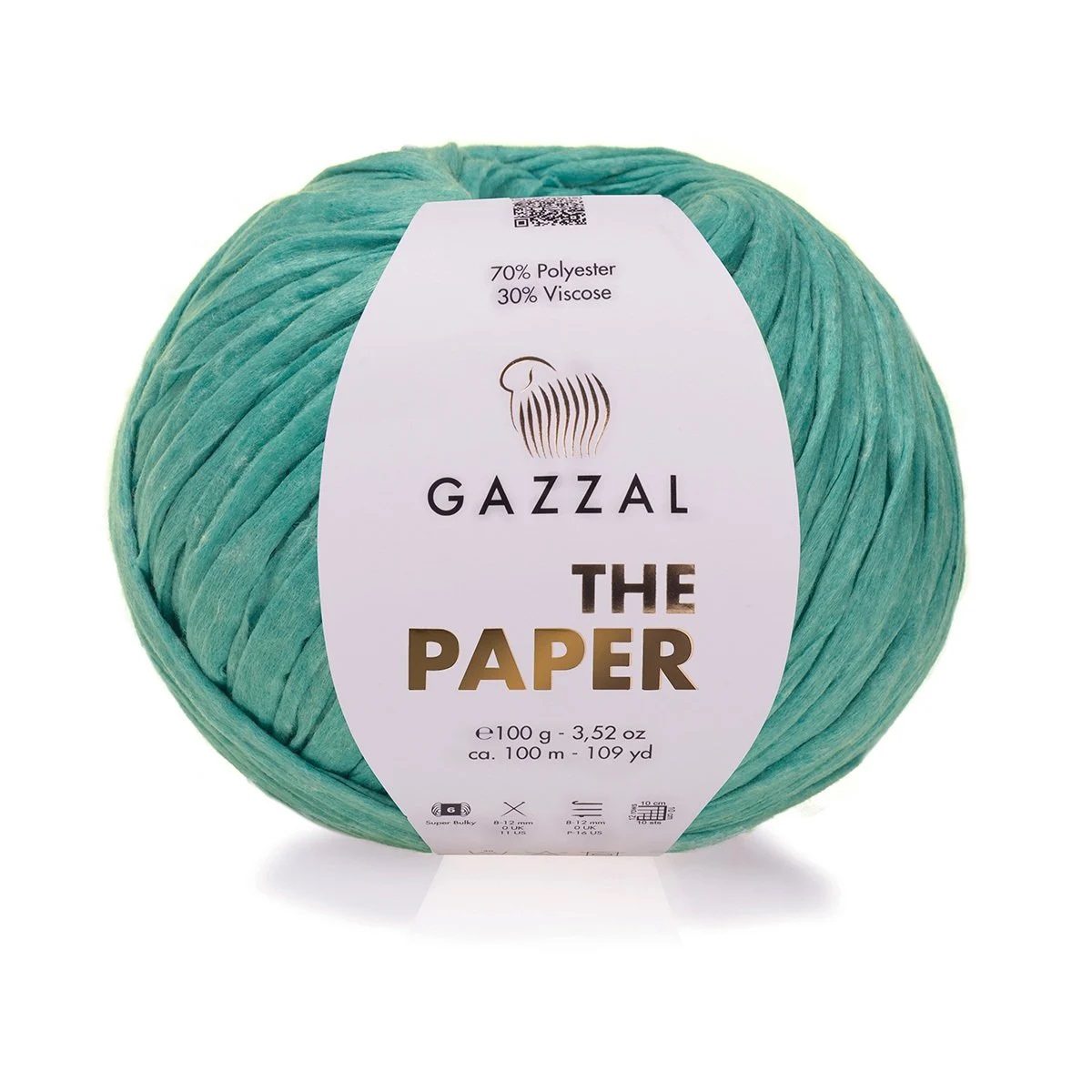 Пряжа Gazzal The Paper 3960