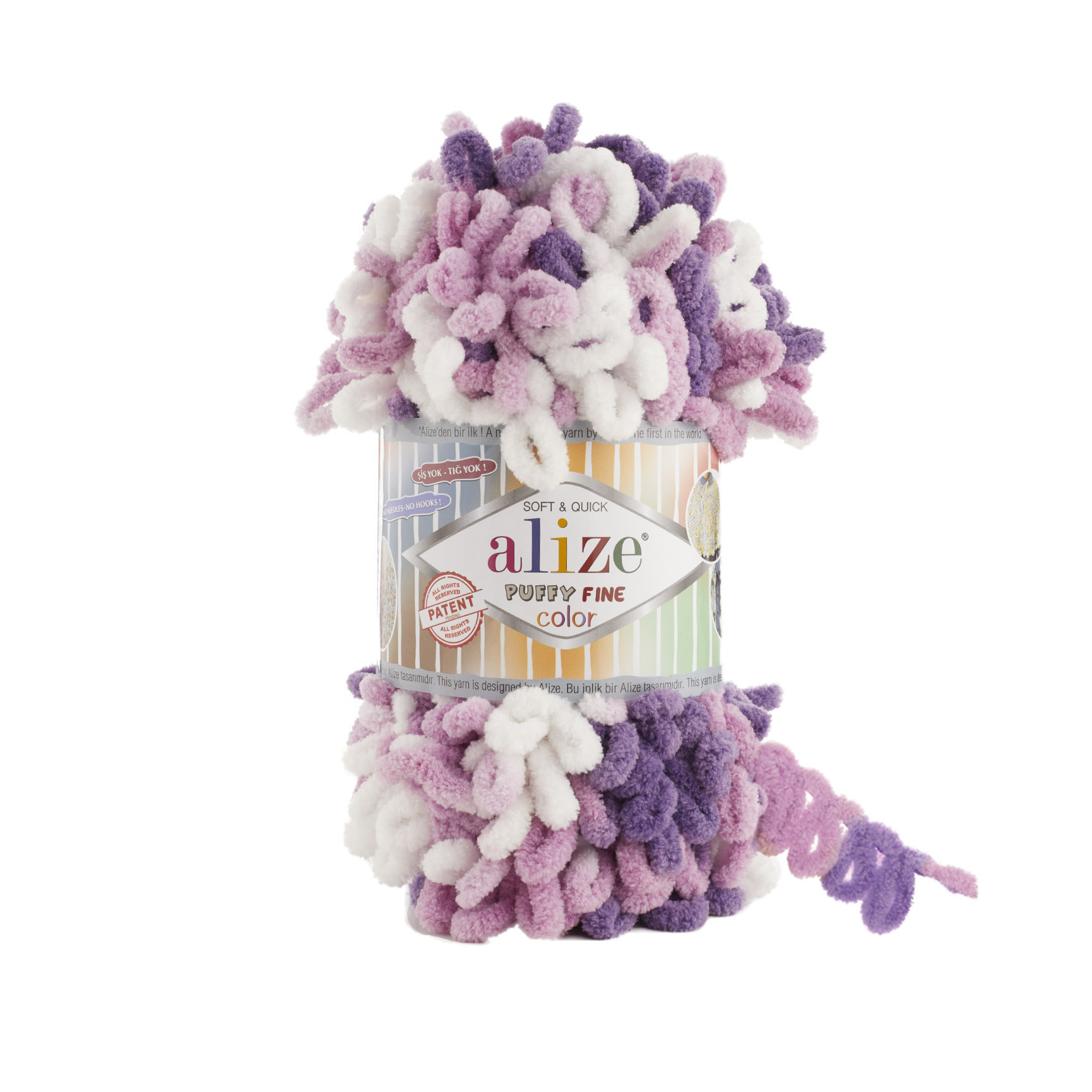Пряжа Alize Puffy Fine Color 6067