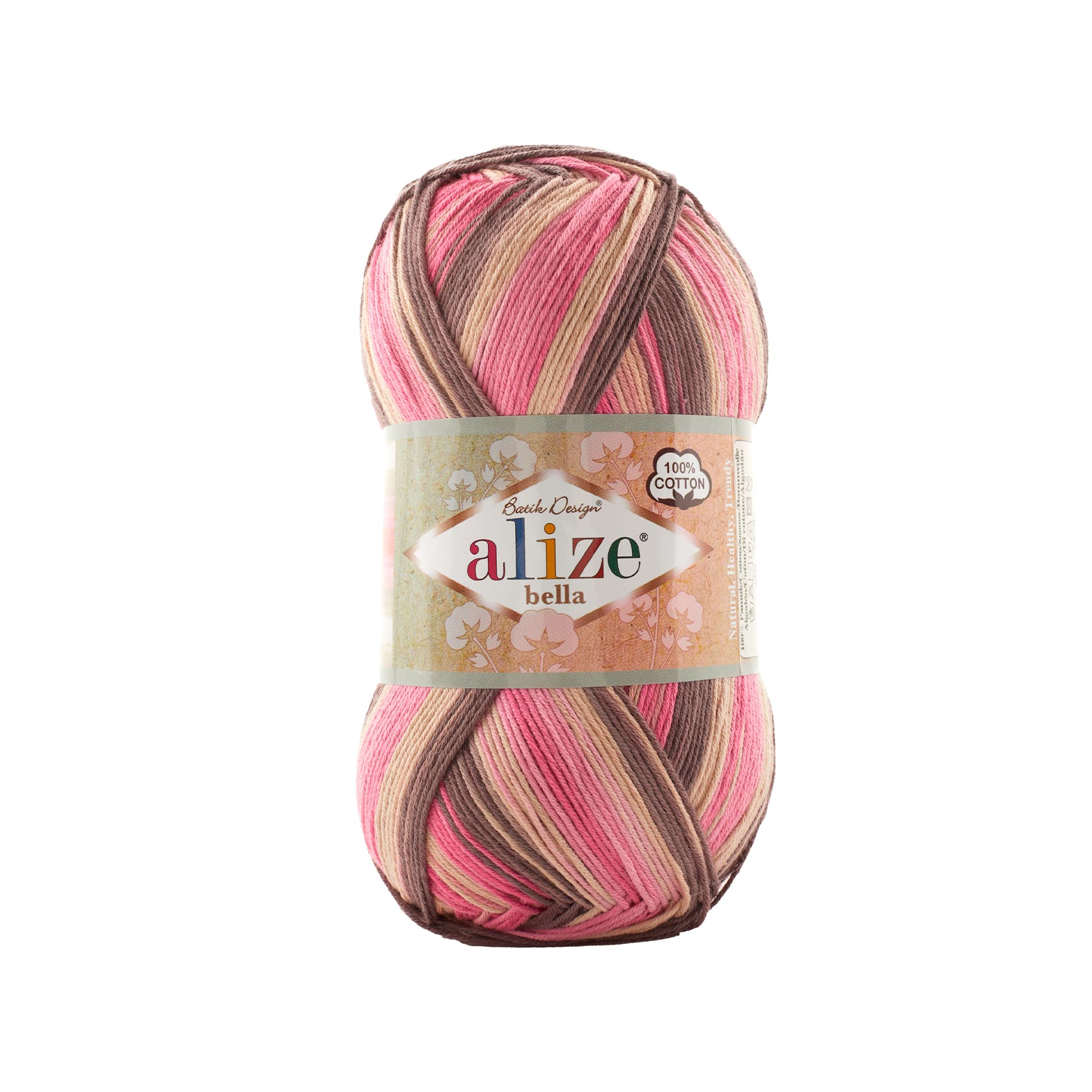 Пряжа Alize Bella Batik 100 7829