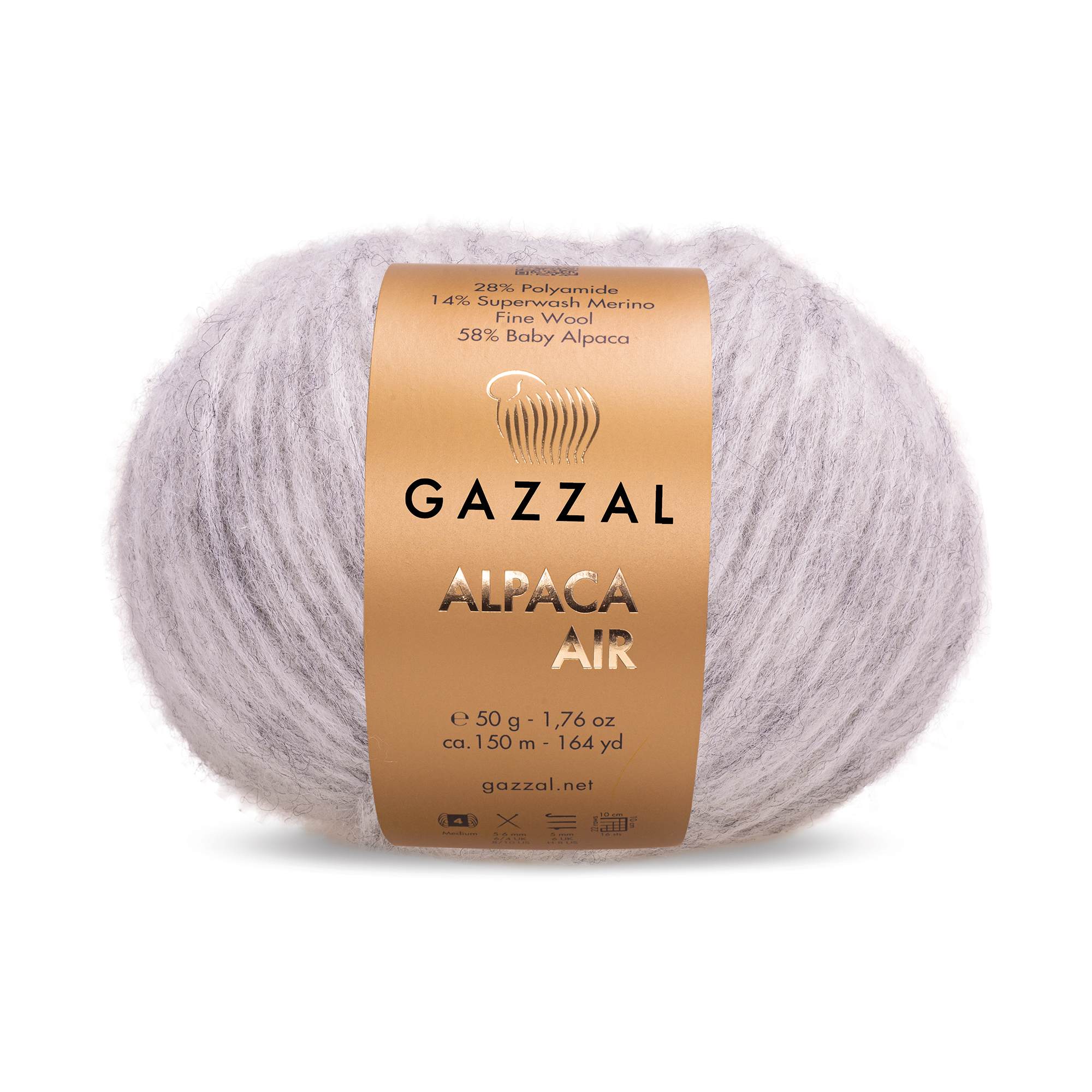 Пряжа Gazzal Alpaca Air 78