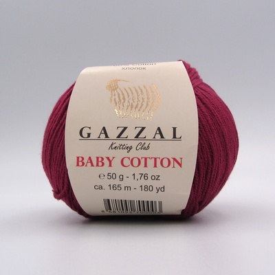 Пряжа Gazzal BabyCotton 3442