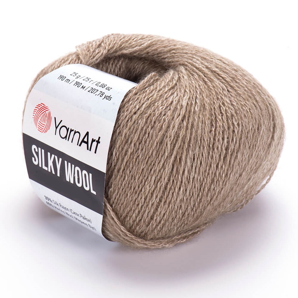 Пряжа YarnArt Silky Wool 342