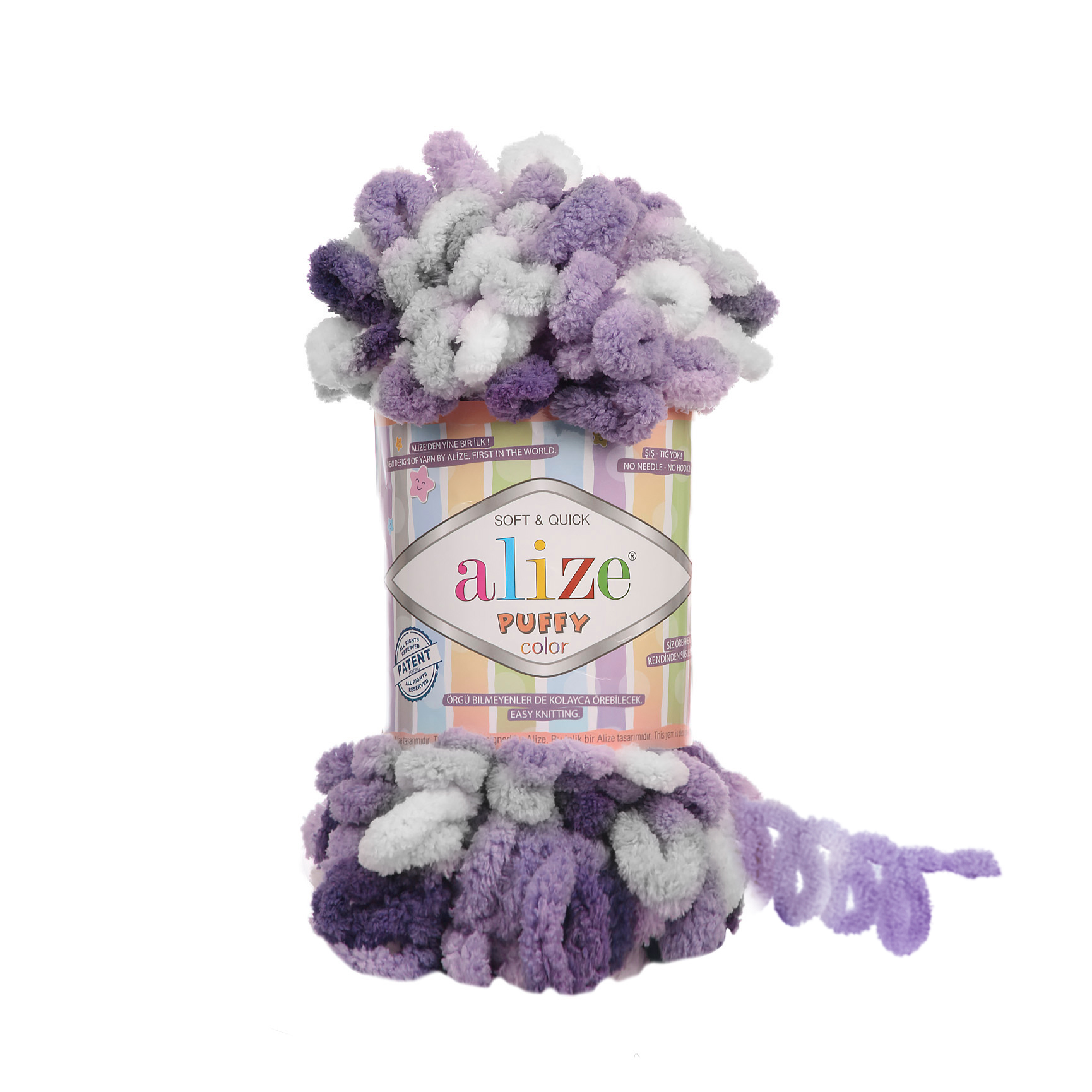 Пряжа Alize Puffy Color 6342
