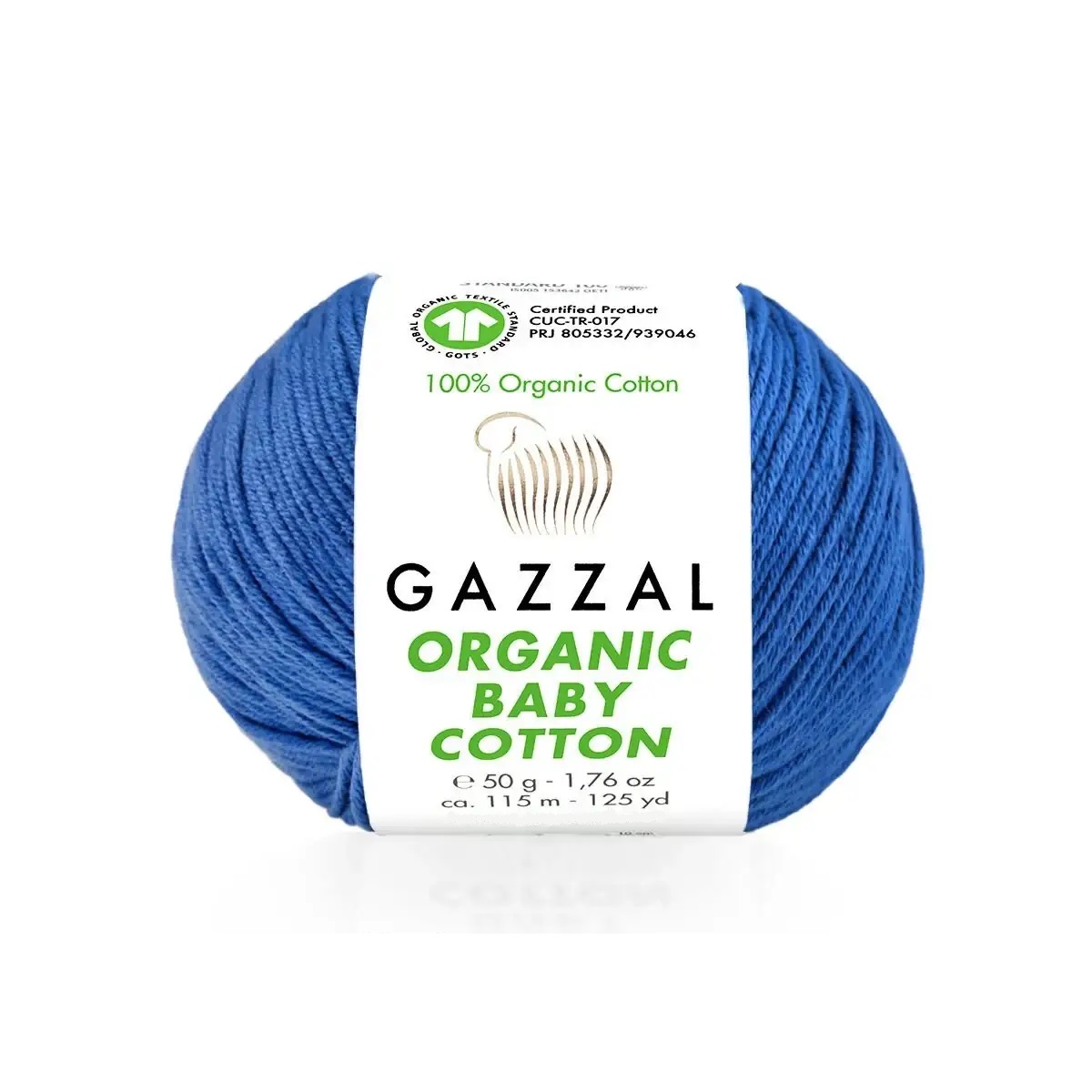 Пряжа Gazzal Organic Baby Cotton 449