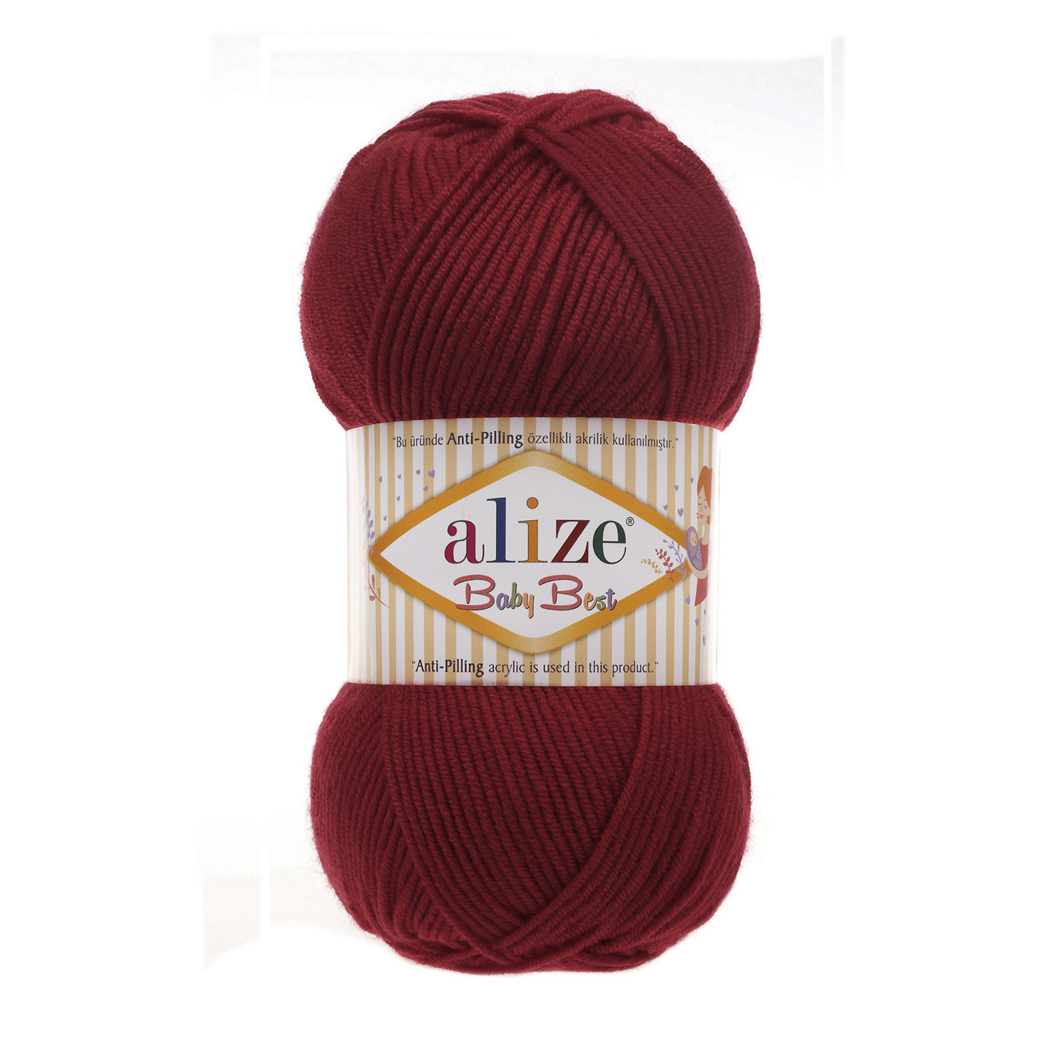 Пряжа Alize Baby Best 390