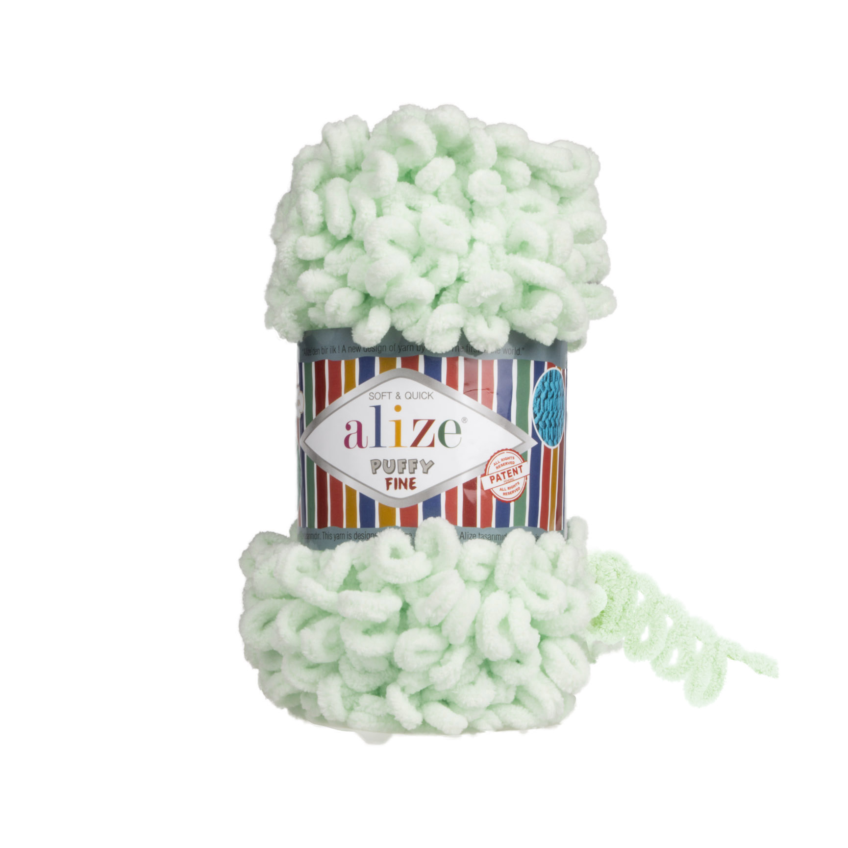 Пряжа Alize Puffy Fine 464