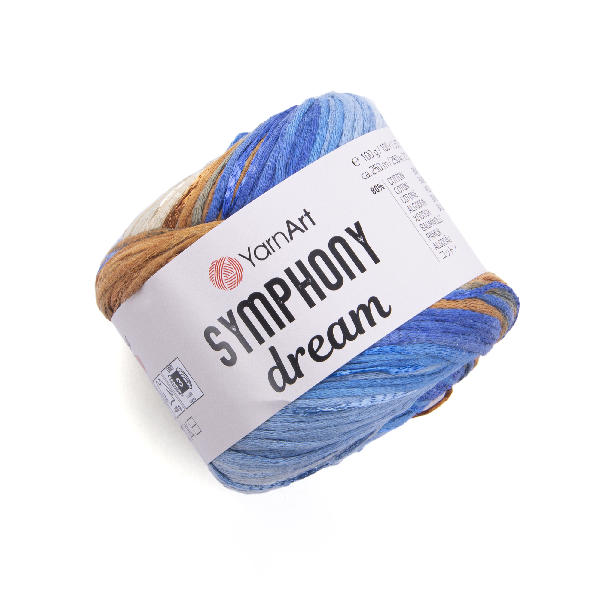 Пряжа YarnArt Symphony Dream 3101