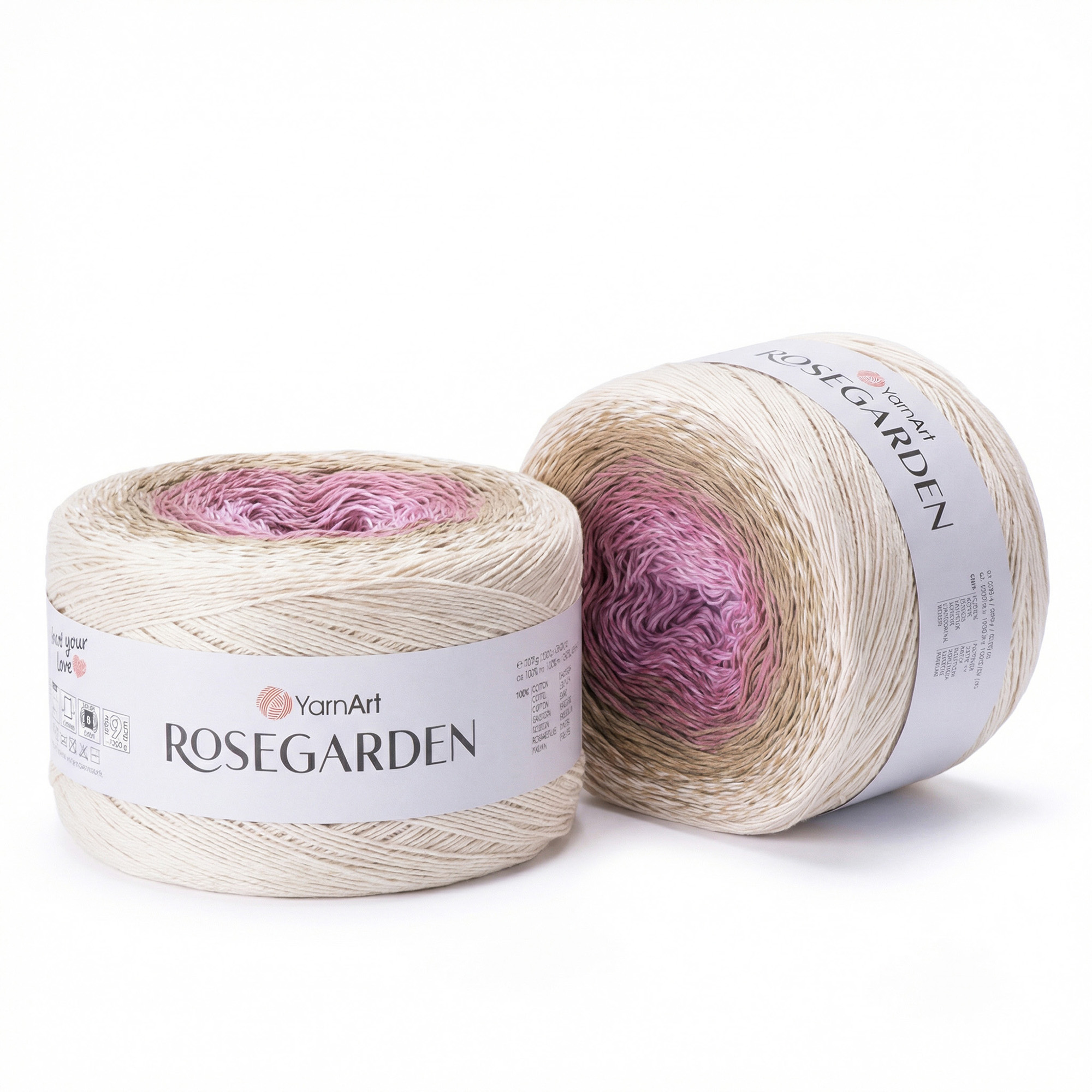 Пряжа YarnArt Rosegarden 327
