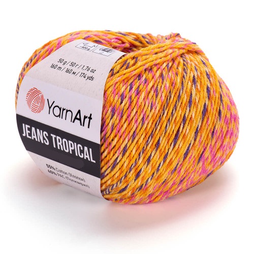 Пряжа YarnArt Jeans Tropical 617