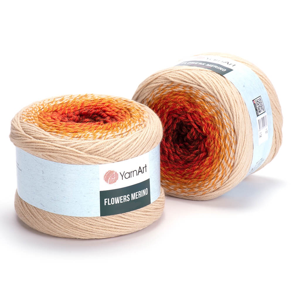 Пряжа YarnArt Flowers Merino 542
