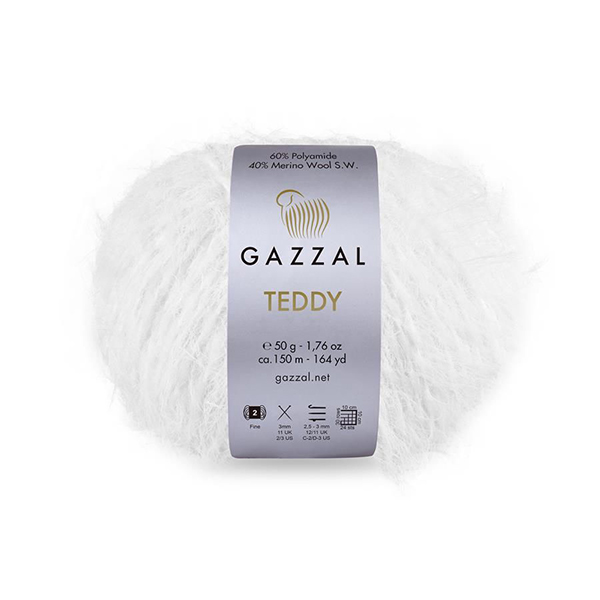 Пряжа Gazzal Teddy 6564