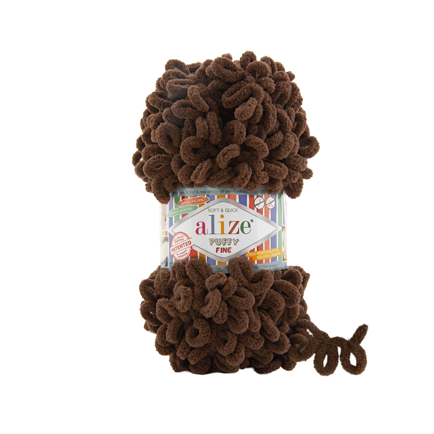 Пряжа Alize Puffy Fine 493