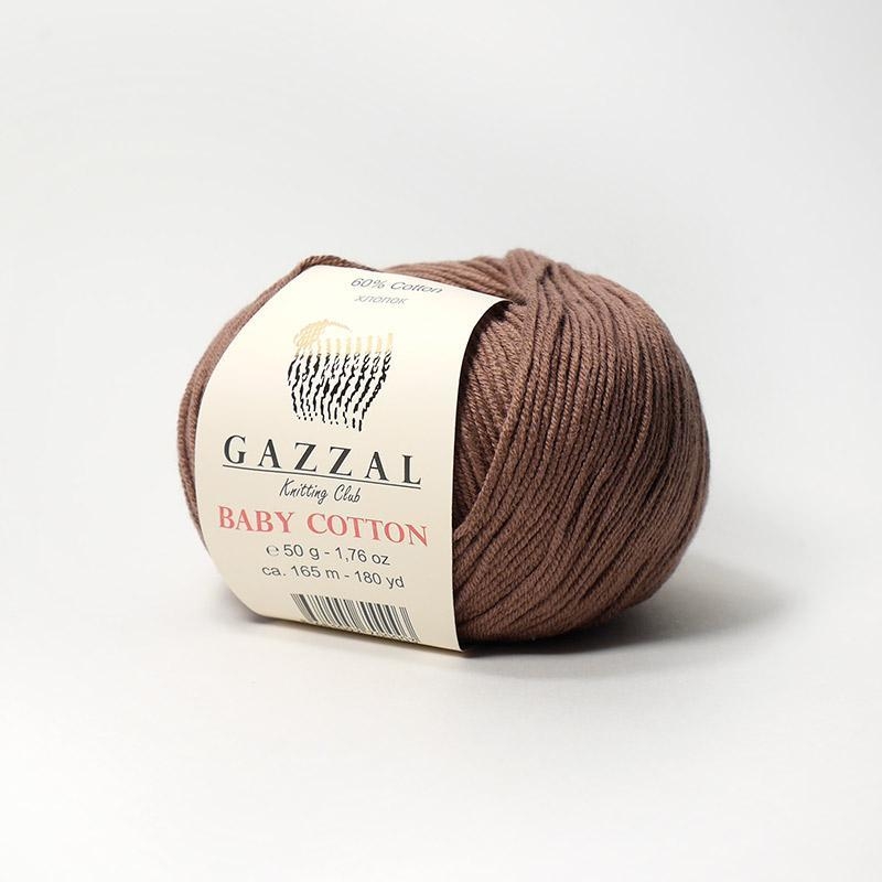 Пряжа Gazzal BabyCotton 3455