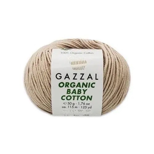 Пряжа Gazzal Organic Baby Cotton 444
