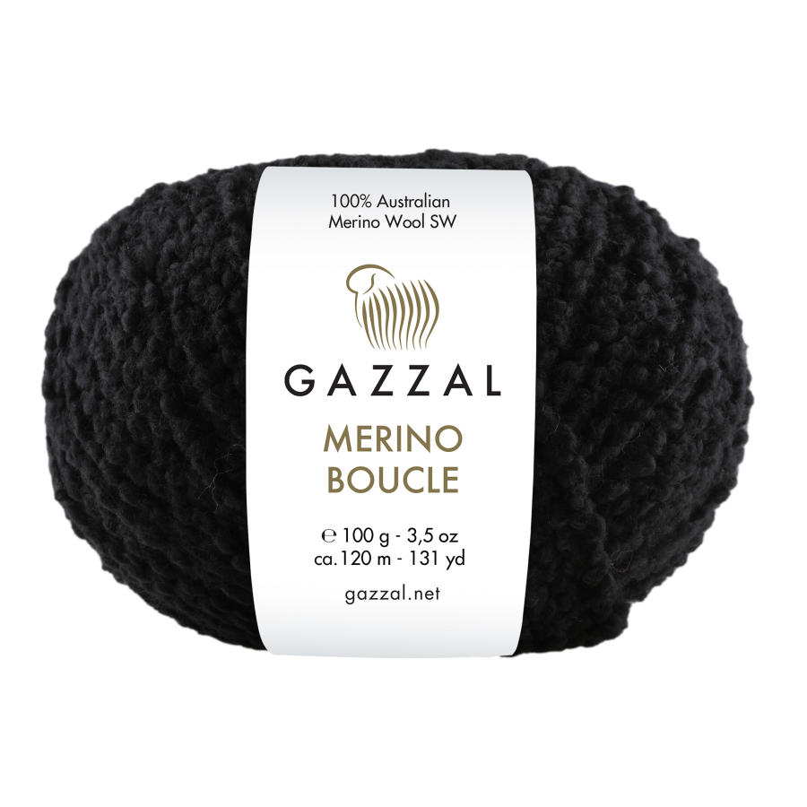 Пряжа Gazzal Merino Boucle 3766