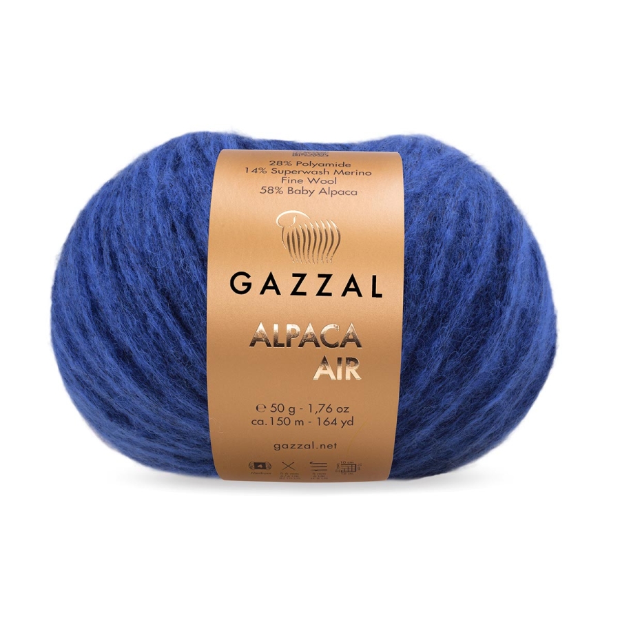 Пряжа Gazzal Alpaca Air 104