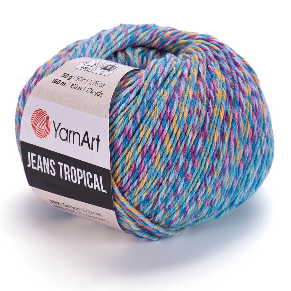 Пряжа YarnArt Jeans Tropical 618