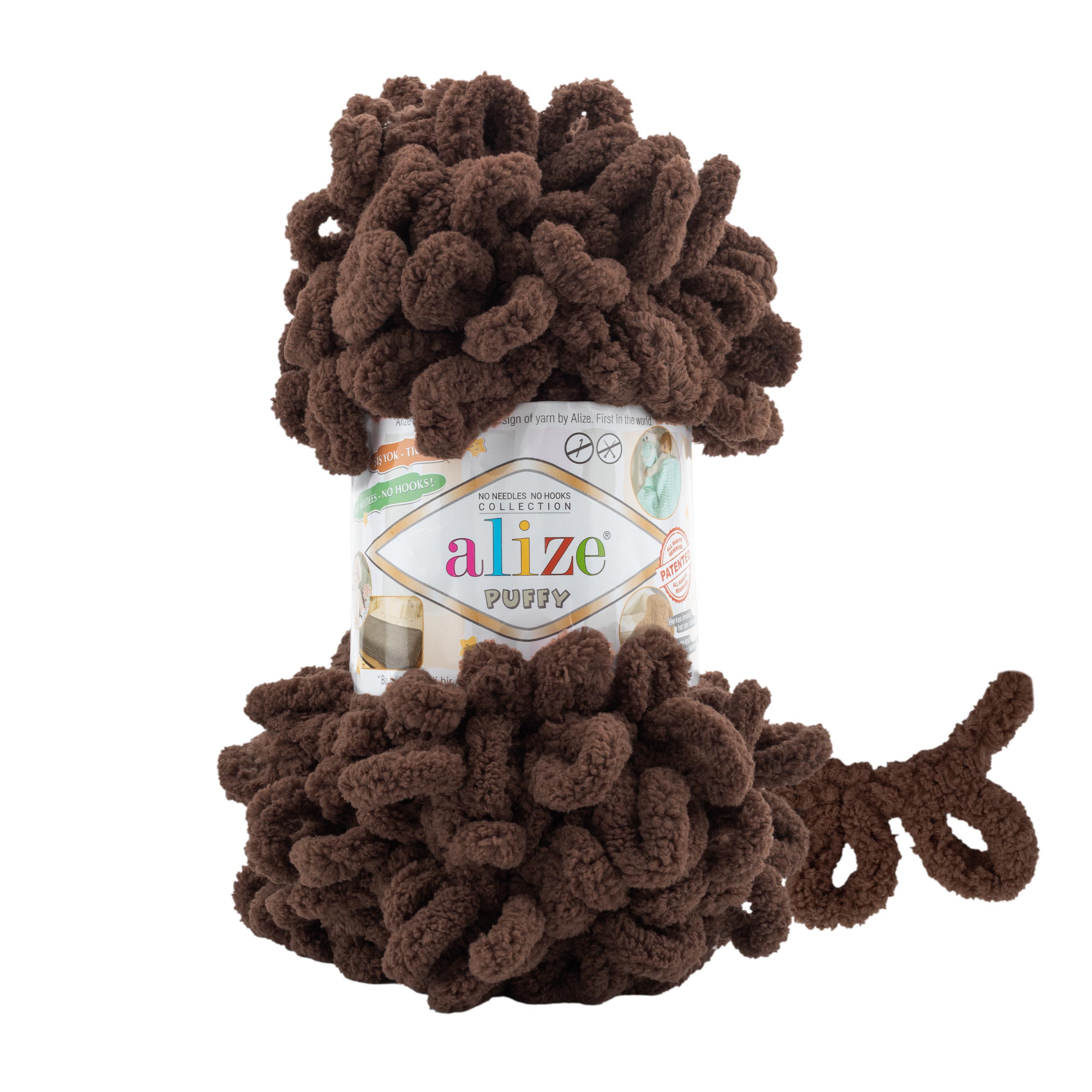 Пряжа Alize Puffy 493