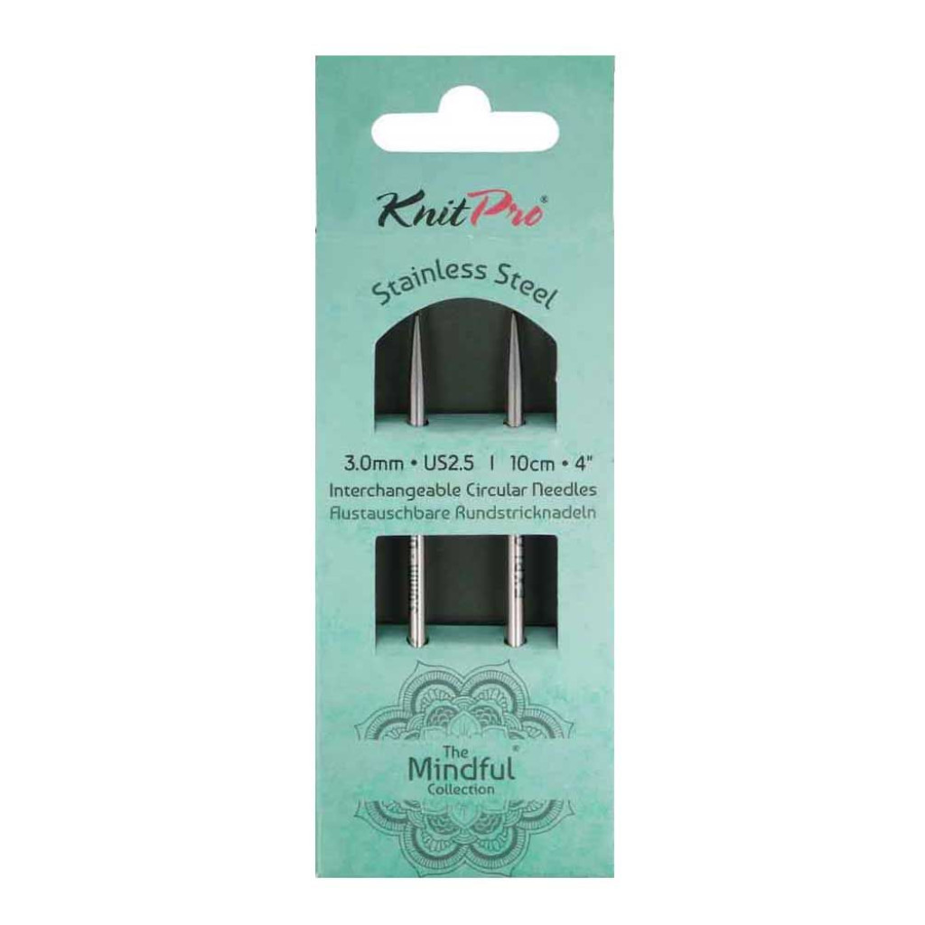Спиці розбірні 3,0мм 10см Mindful Collection KnitPro 36171