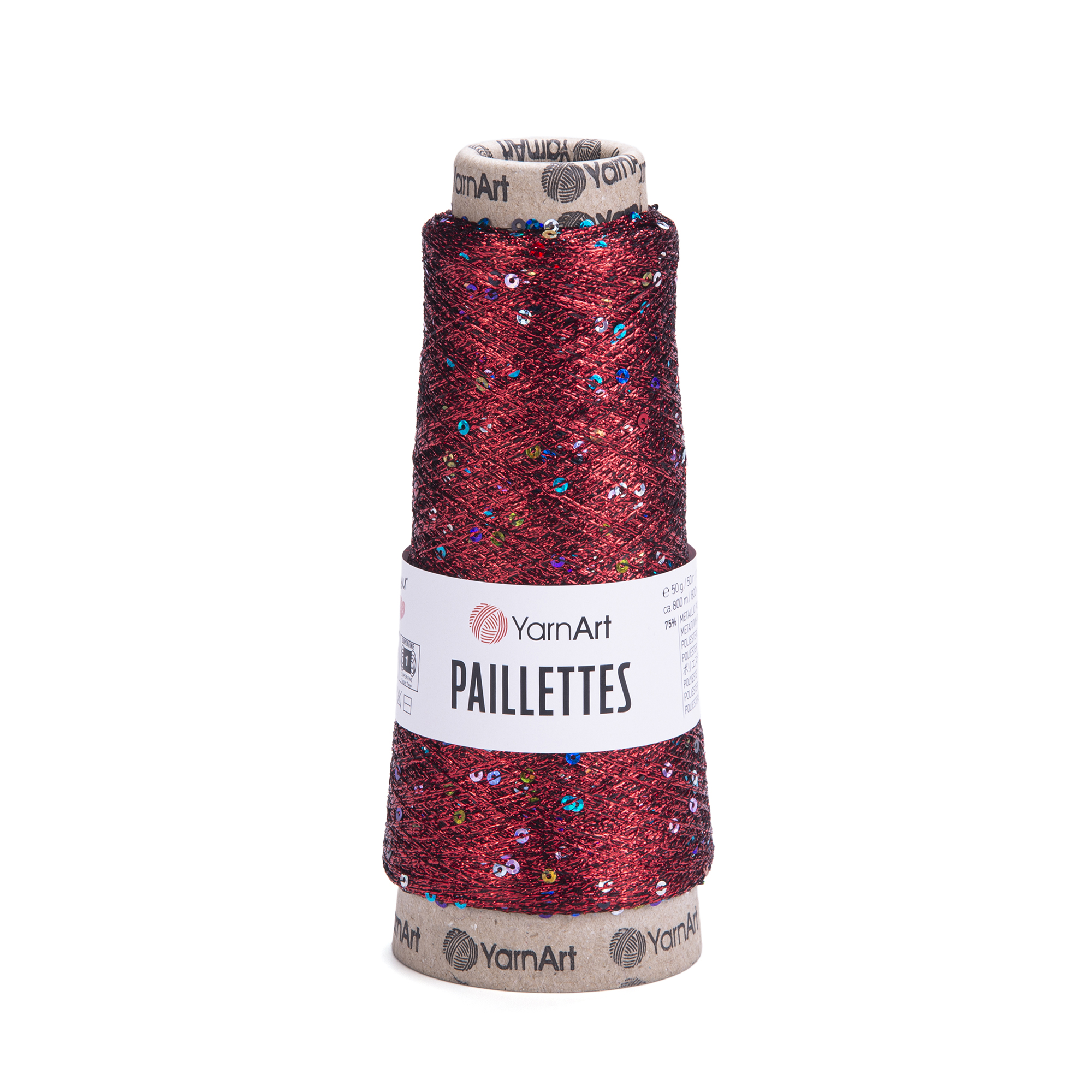 Пряжа YarnArt Paillettes 8006
