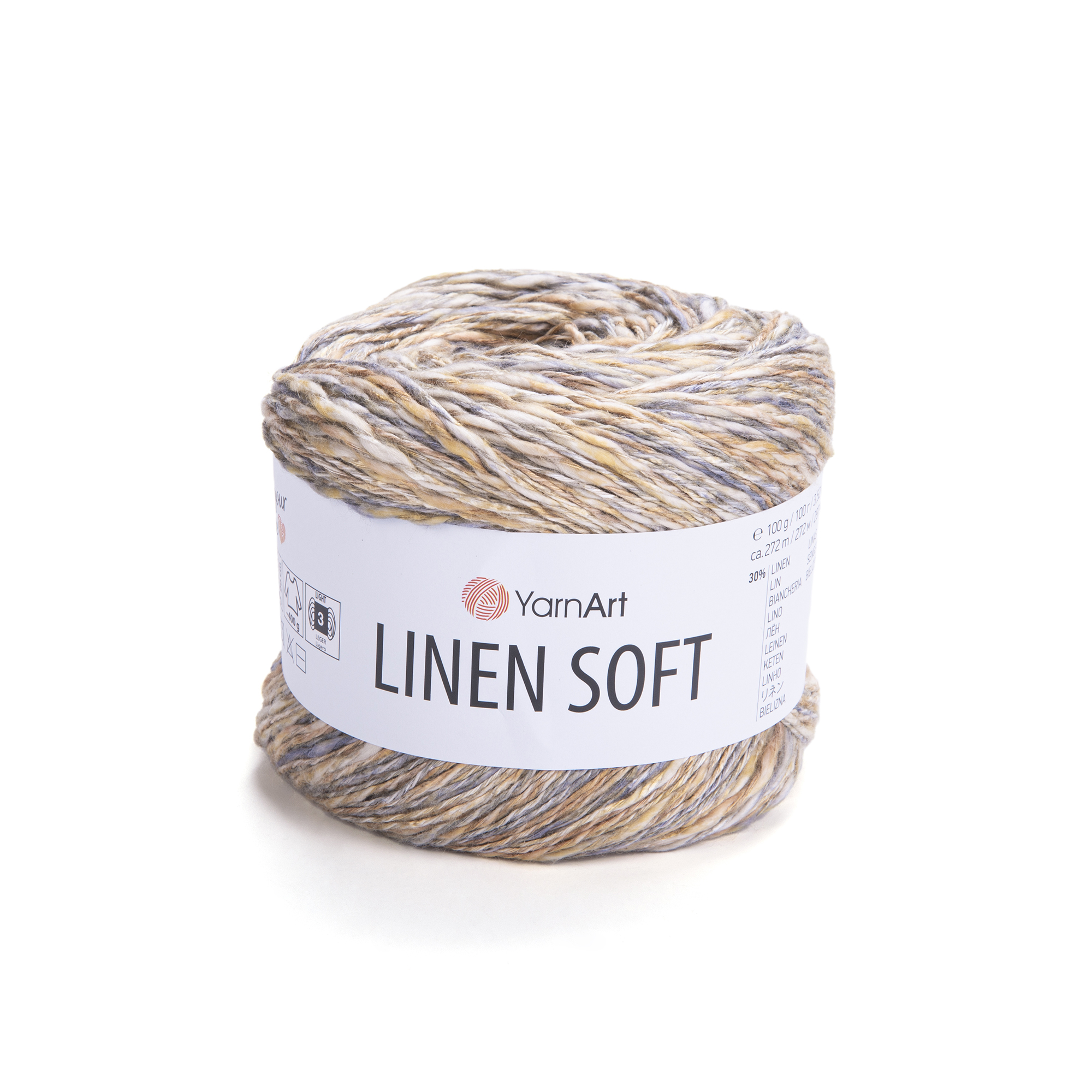 Пряжа YarnArt Linen Soft 7407
