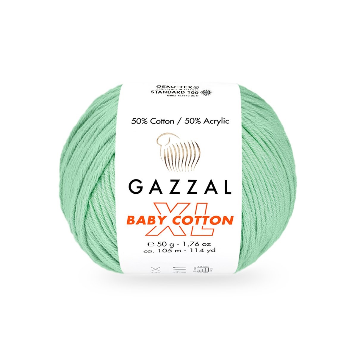 Пряжа Gazzal BabyCotton XL 3425