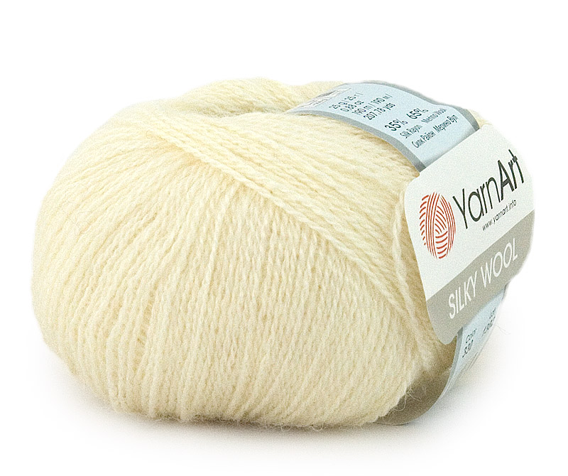 Пряжа YarnArt Silky Wool 330