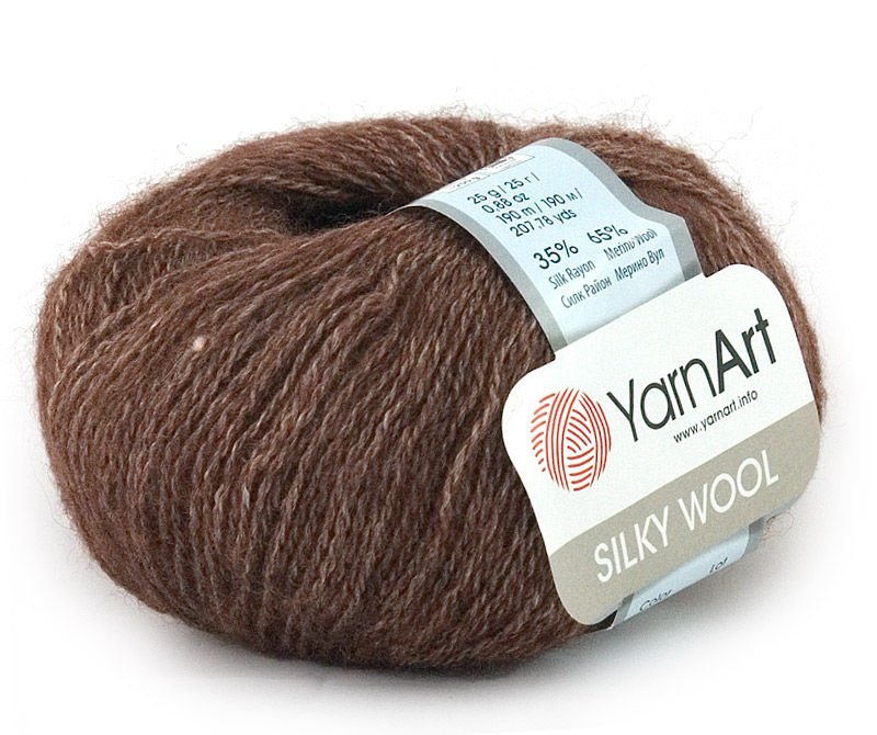 Пряжа YarnArt Silky Wool 336