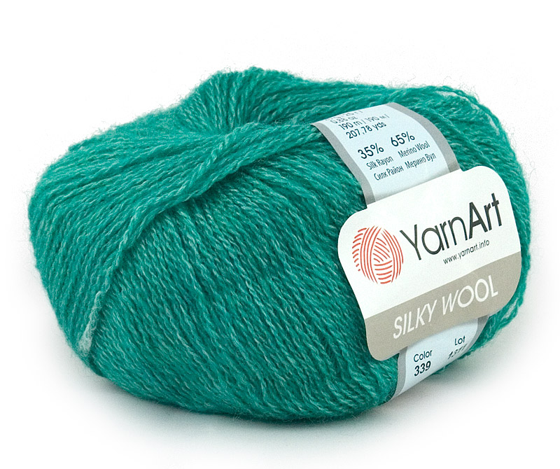 Пряжа YarnArt Silky Wool 339