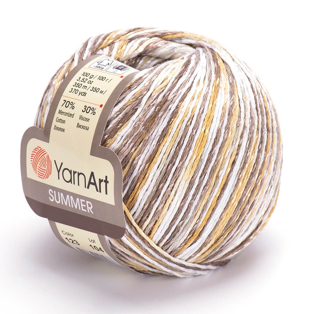 Пряжа YarnArt Summer 123