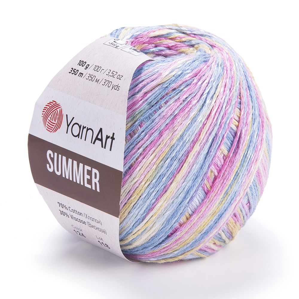 Пряжа YarnArt Summer 124
