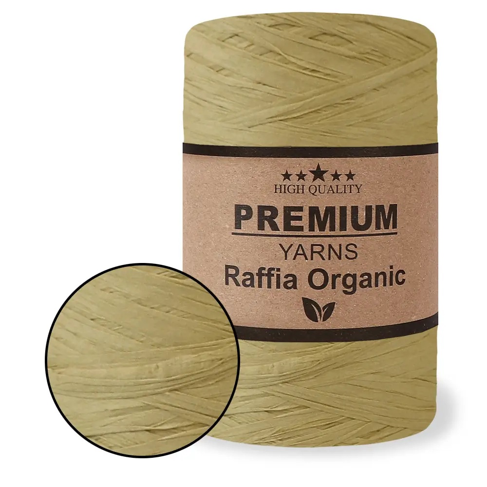 Пряжа Premium Yarns Raffia Organic 020