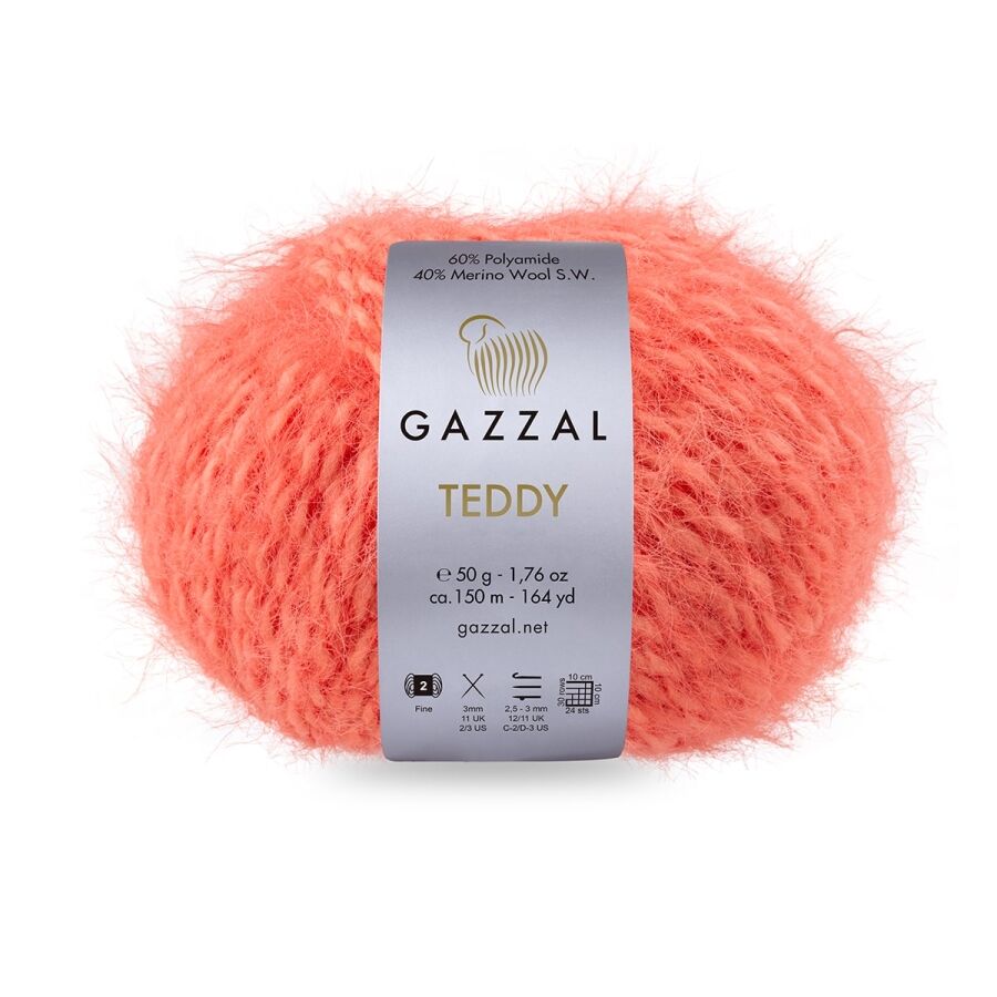 Пряжа Gazzal Teddy 6543