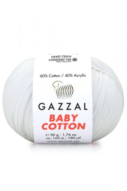 Пряжа Gazzal Baby Cotton 3410