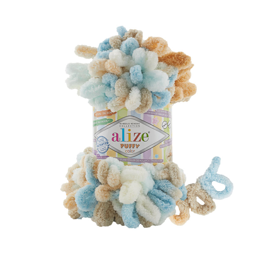 Пряжа Alize Puffy Color 6530