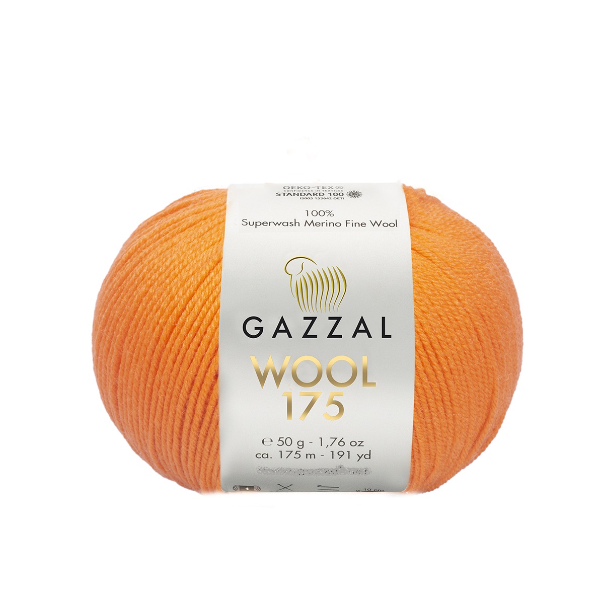 Пряжа Gazzal Wool 175 354