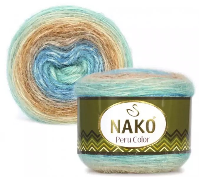 Пряжа Nako Peru Color 32416