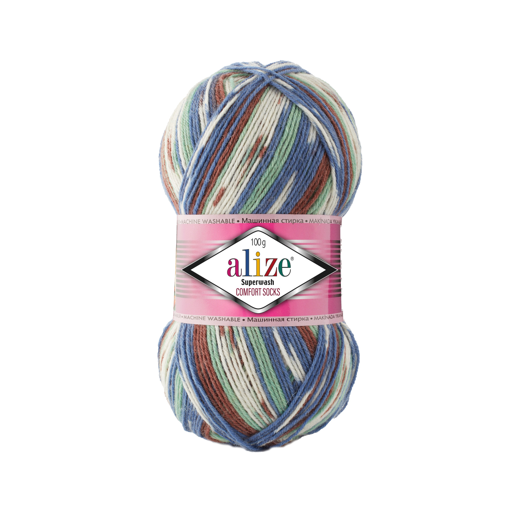 Пряжа Alize Superwash 100 7653
