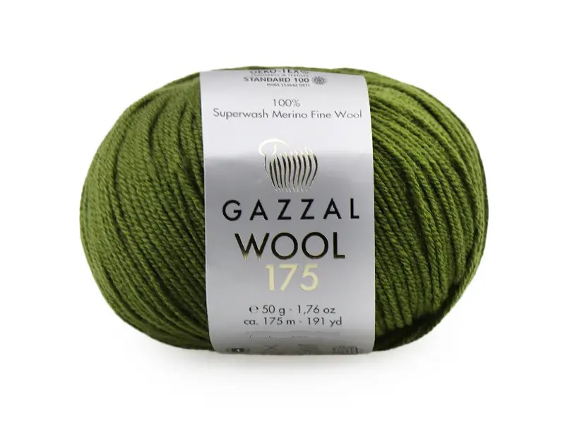 Пряжа Gazzal Wool 175 317