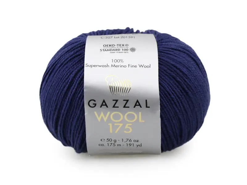 Пряжа Gazzal Wool 175 327