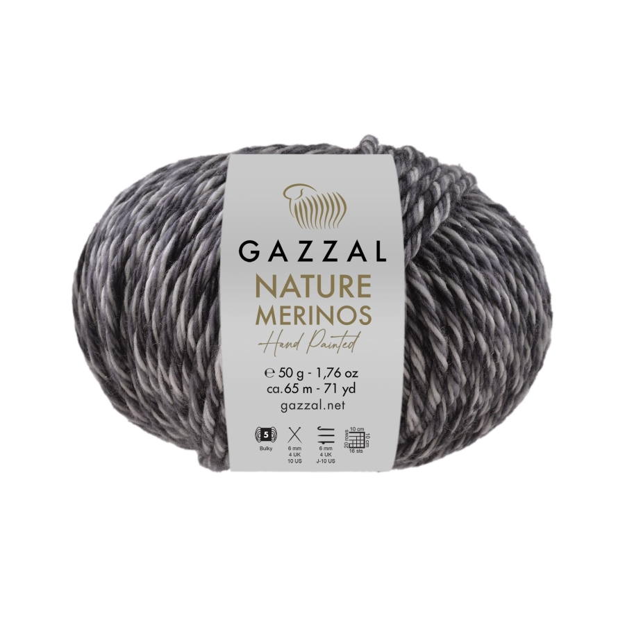 Пряжа Gazzal Nature Merinos 8317