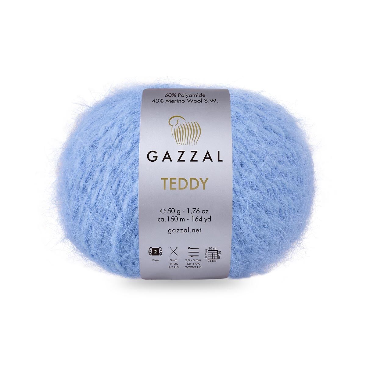 Пряжа Gazzal Teddy 6561