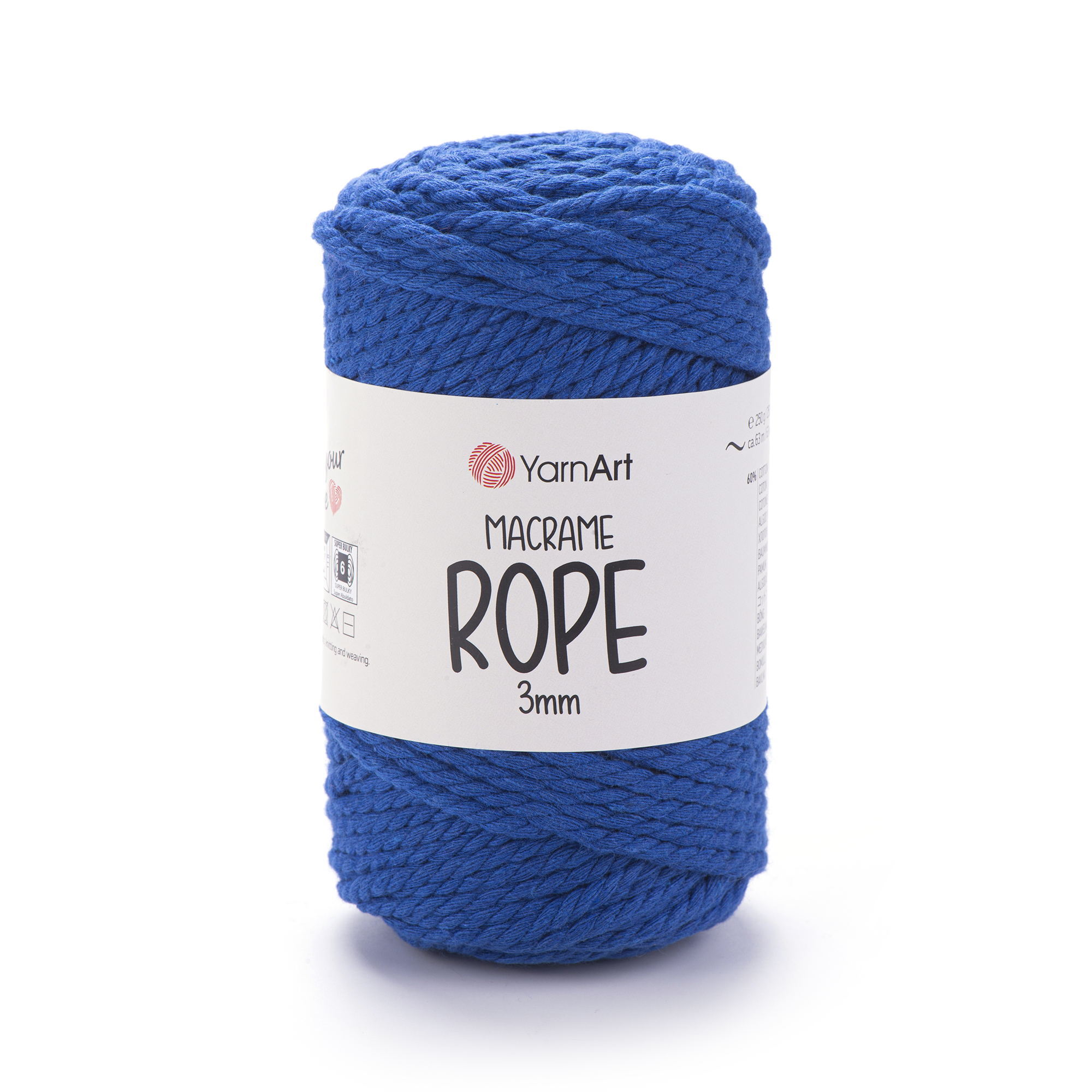 Пряжа YarnArt Macrame Rope 3mm 772