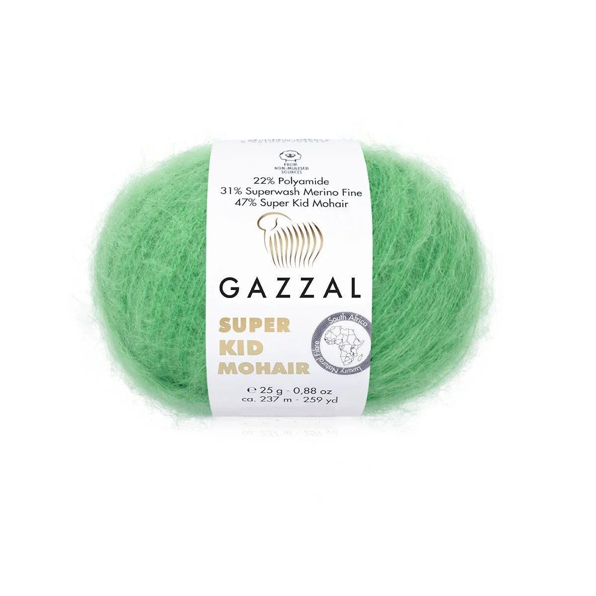 Пряжа Gazzal Super Kid Mohair 64427