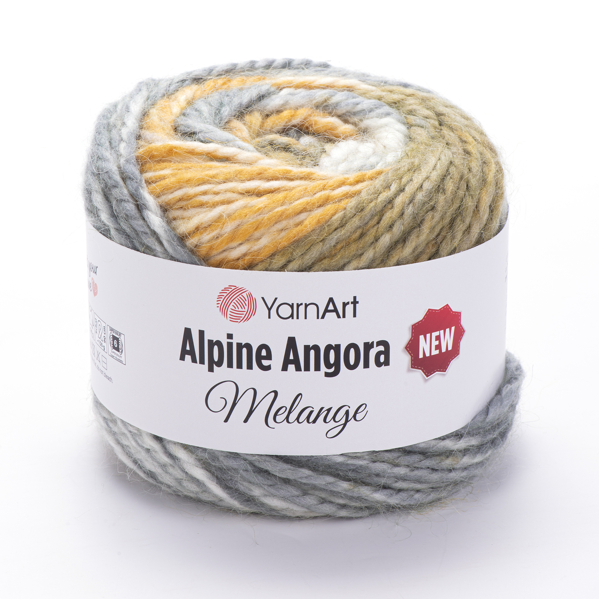Пряжа YarnArt Alpine Angora Melange New 6403