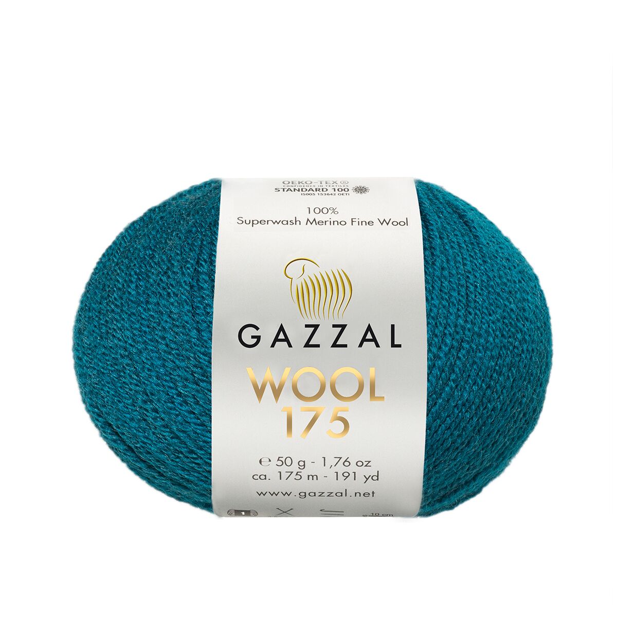 Пряжа Gazzal Wool 175 337