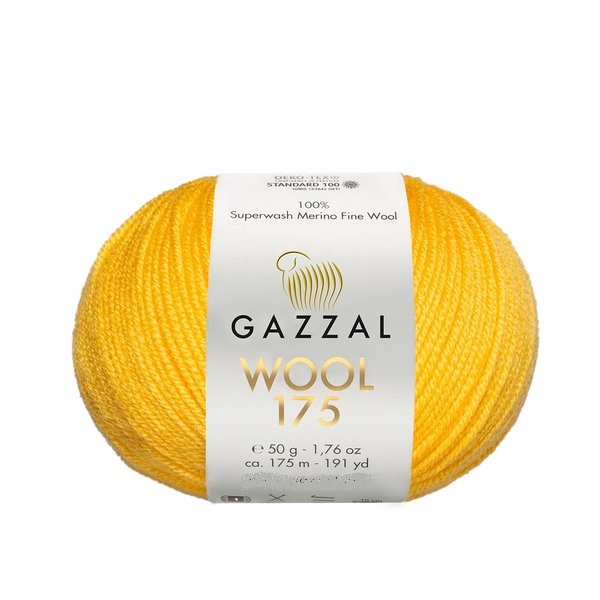 Пряжа Gazzal Wool 175 312