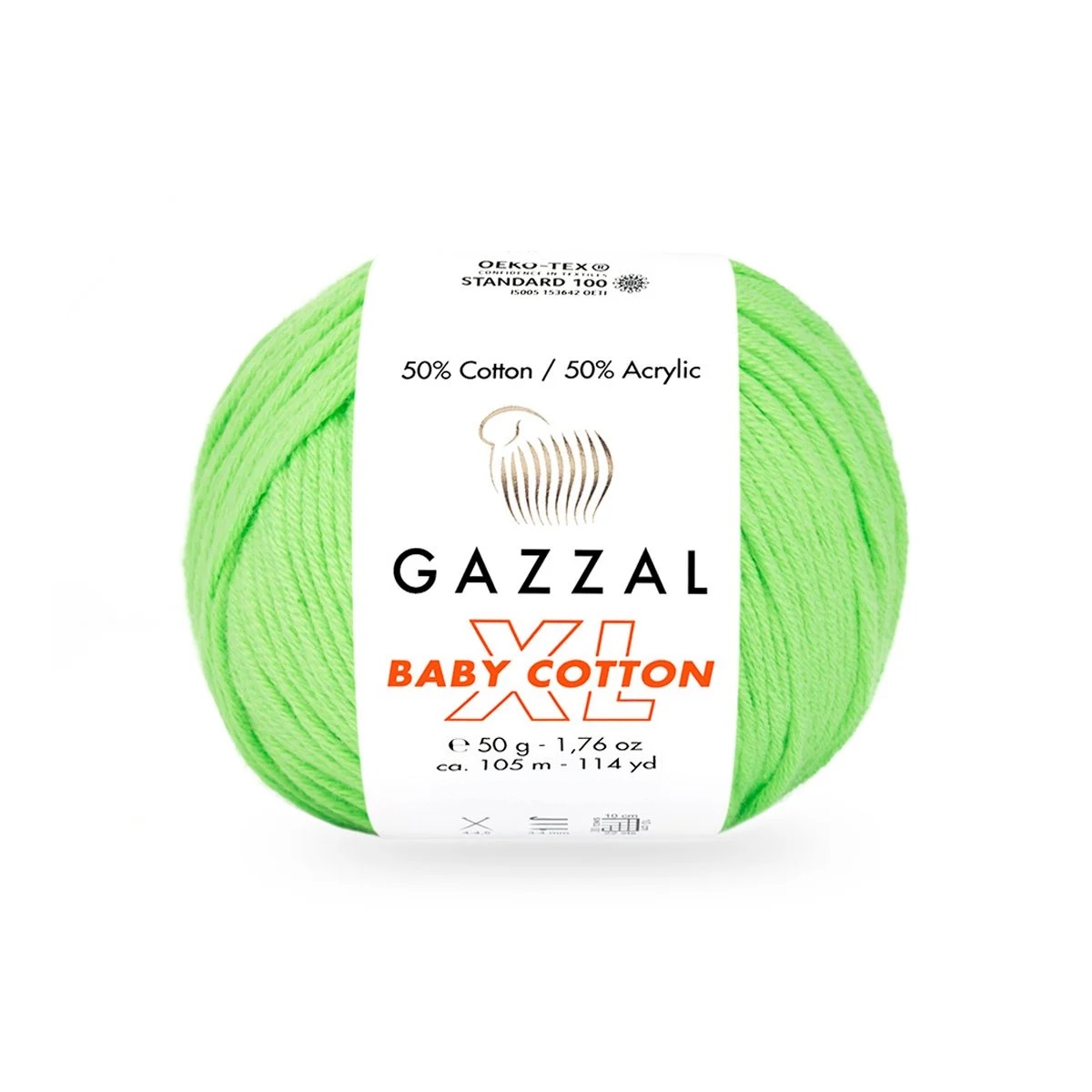 Пряжа Gazzal BabyCotton XL 3427