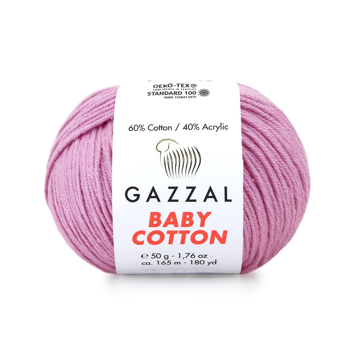 Пряжа Gazzal BabyCotton 25 цвет 3422